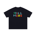 STILL HERE LETTERZ Oversized T-Shirt