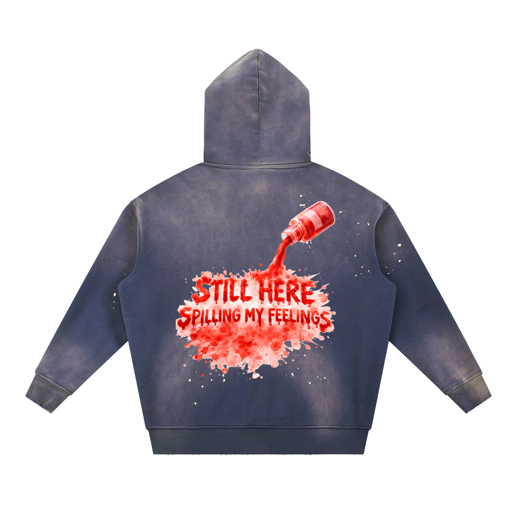 STILL HERE x FEELINGS WATER COLOR Hoodie