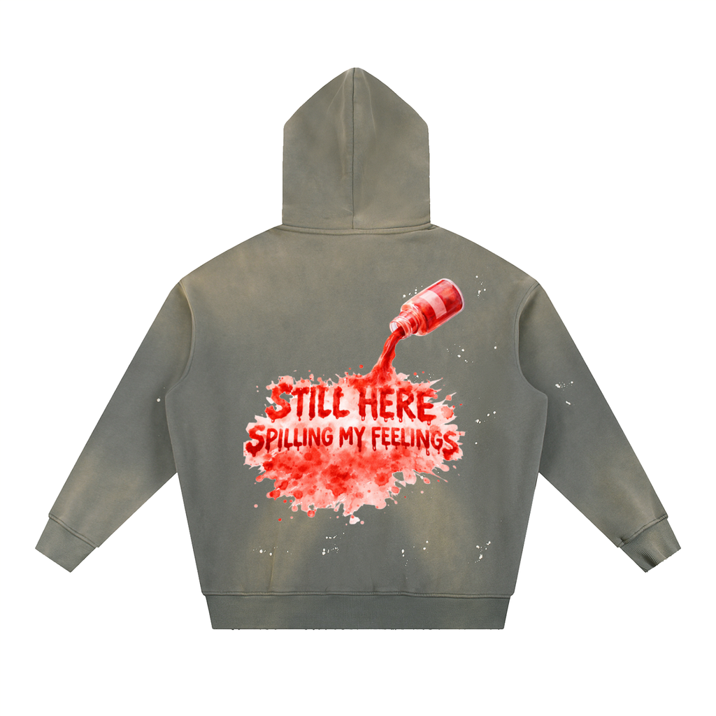 STILL HERE x FEELINGS WATER COLOR Hoodie