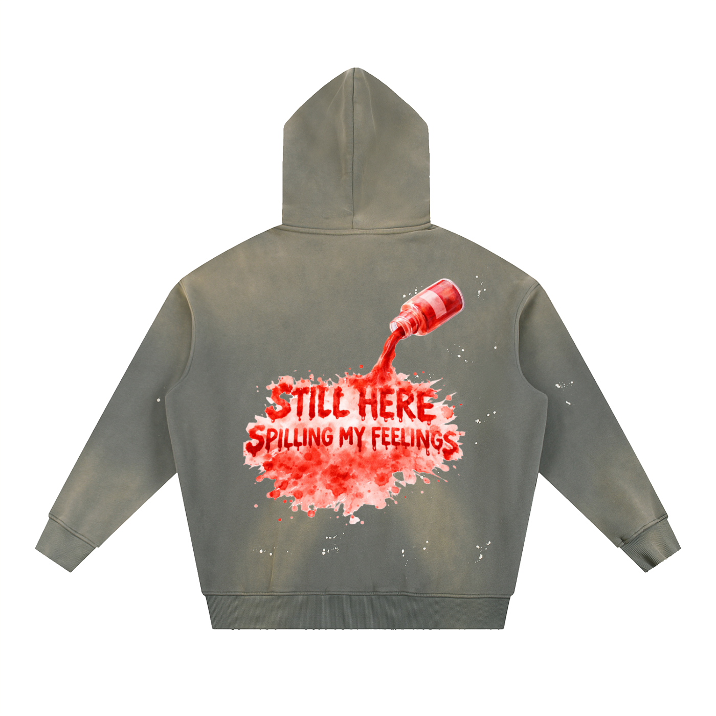 STILL HERE x FEELINGS WATER COLOR Hoodie