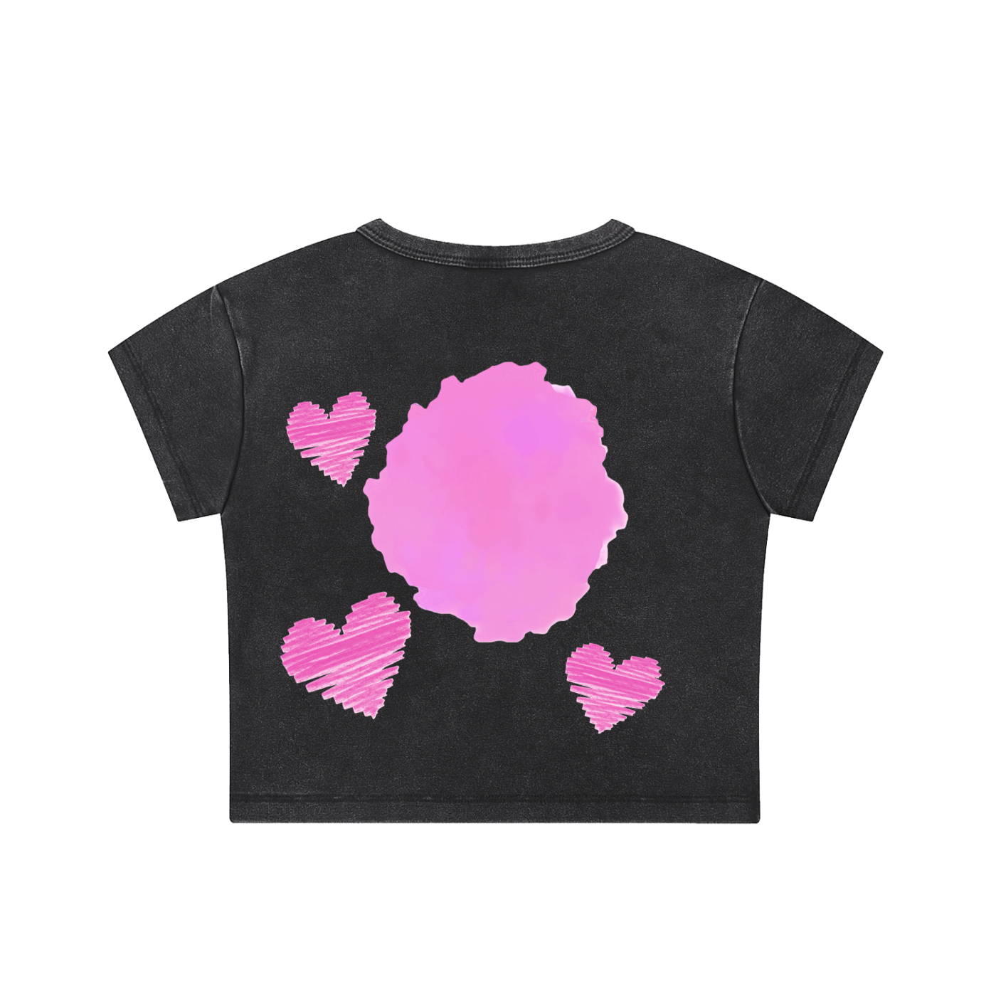 STILL HERE x FEELINGS PAINT Crop Top