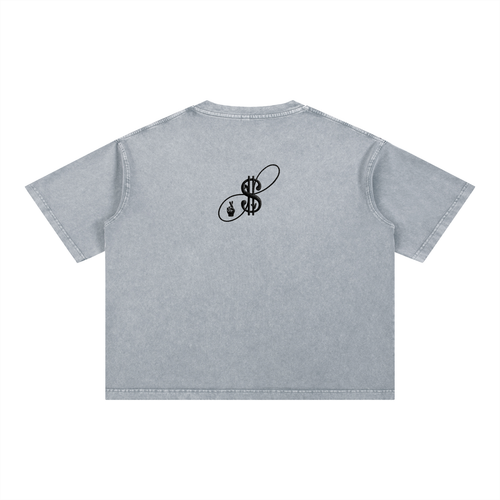 CHEERS TO THE ROSE THAT ROSE Boxy T-Shirt