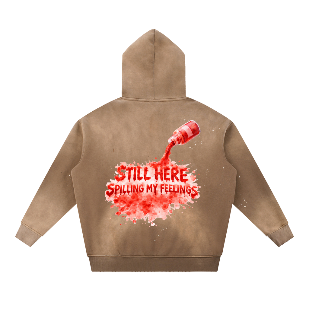 STILL HERE x FEELINGS WATER COLOR Hoodie