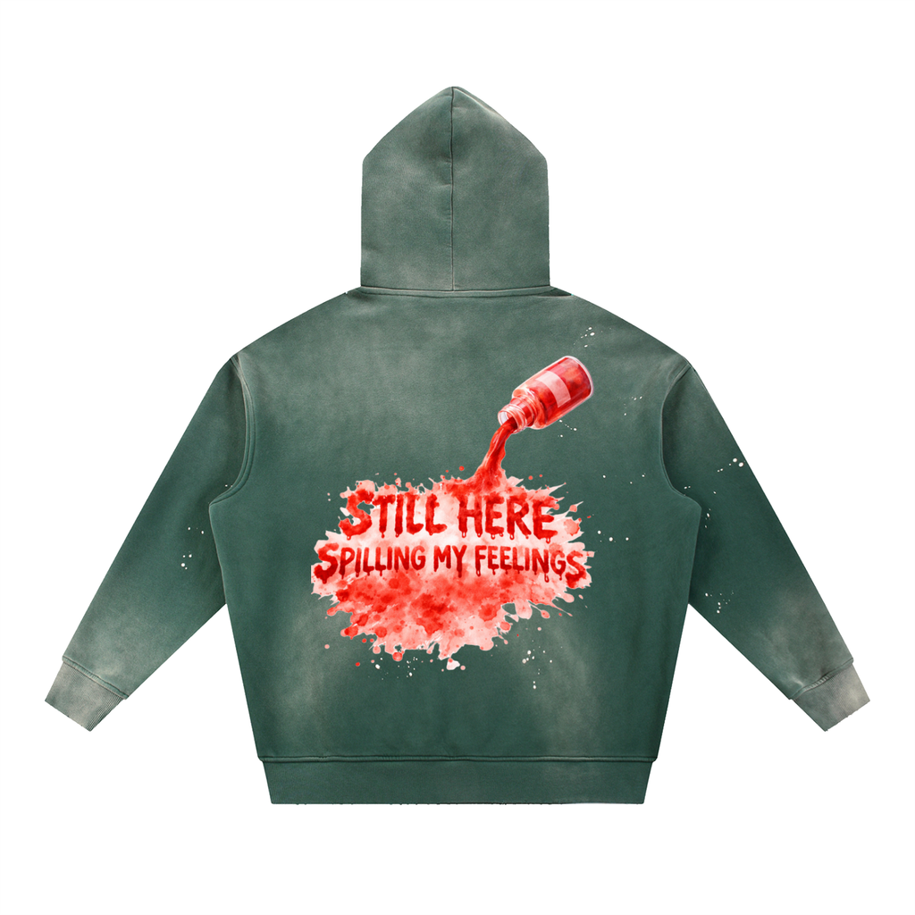 STILL HERE x FEELINGS WATER COLOR Hoodie