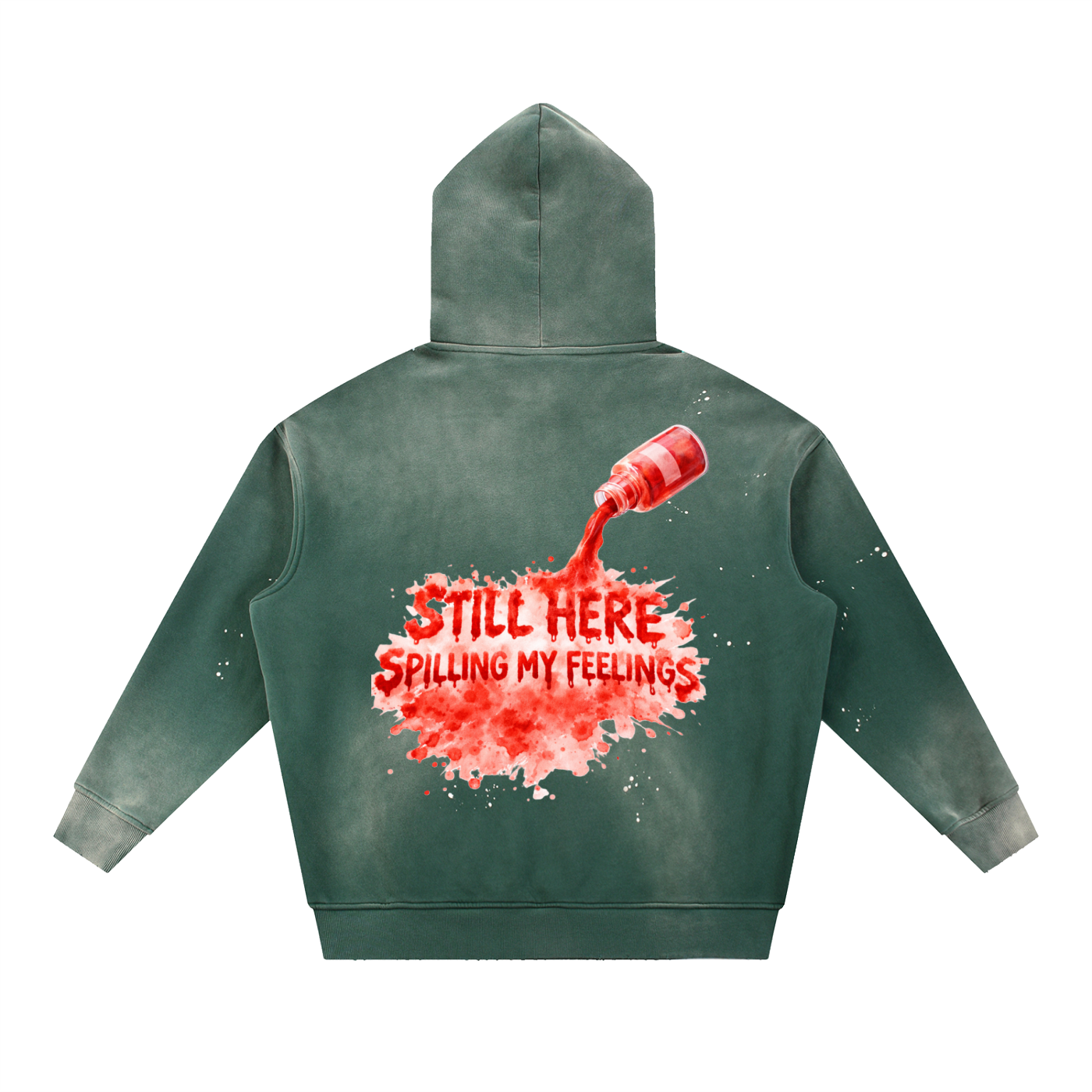 STILL HERE x FEELINGS WATER COLOR Hoodie