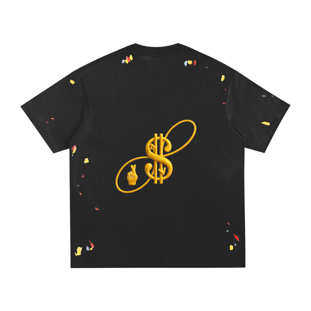 IMT x STILL HERE Paint Splatter T-Shirt