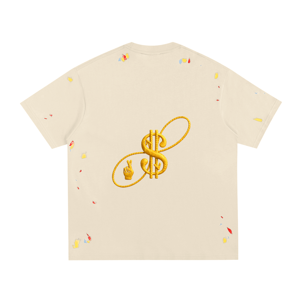 IMT x STILL HERE Paint Splatter T-Shirt