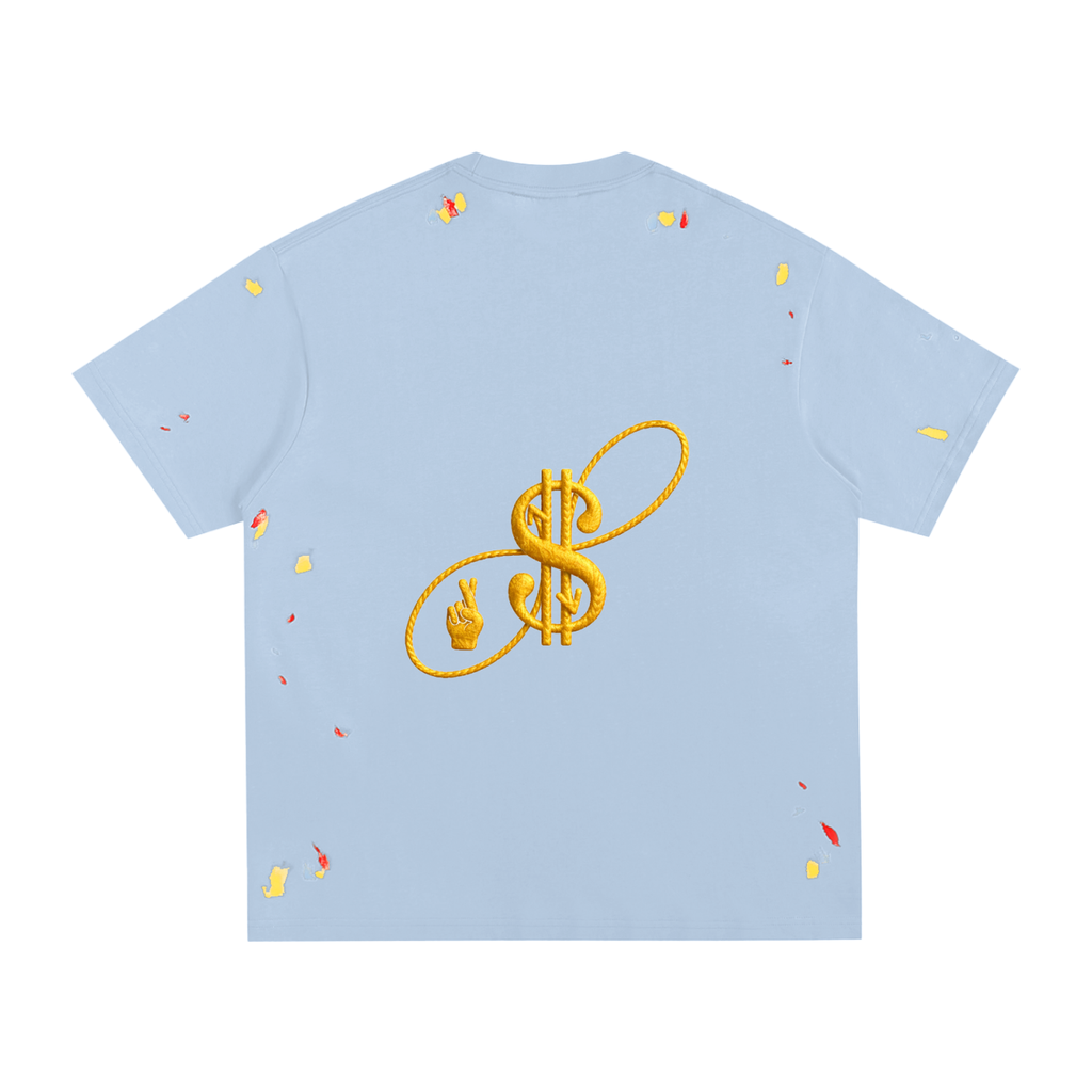 IMT x STILL HERE Paint Splatter T-Shirt