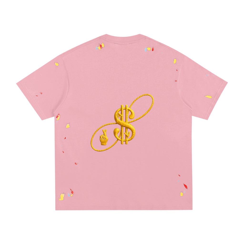 IMT x STILL HERE Paint Splatter T-Shirt