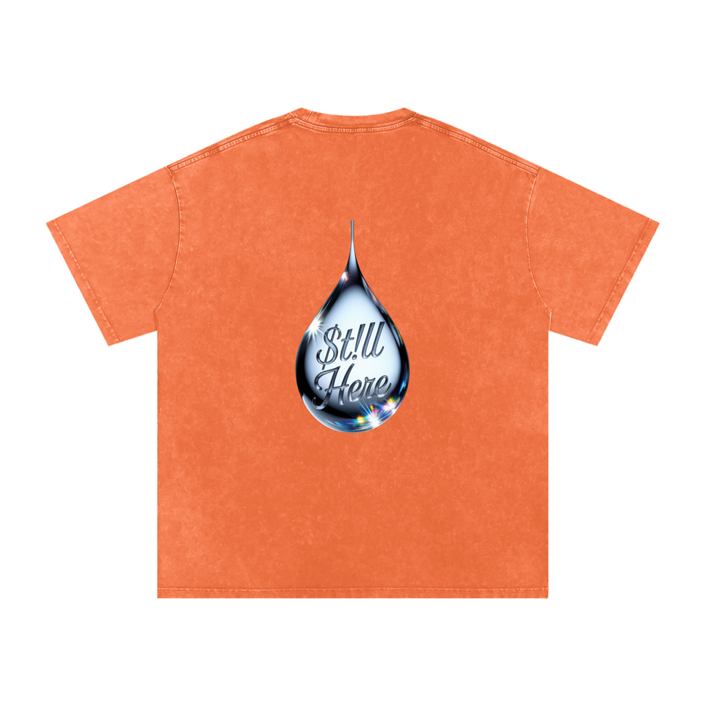 STILL HERE THROUGH THE RAIN AND PAIN Oversized T-Shirt